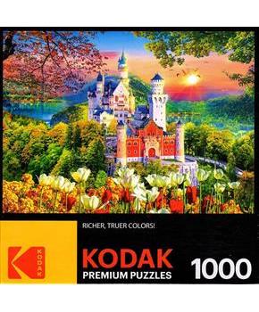 Neuschwanstein Medieval Castle Germany 1000 Piece Kodak Premium Jigsaw Puzzle