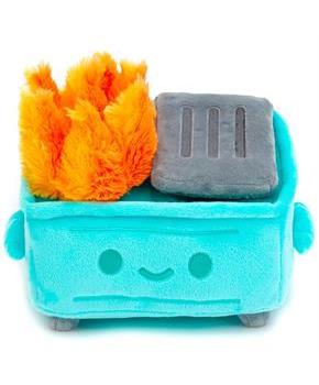 Dumpster Fire 7 Inch Designer Plushie