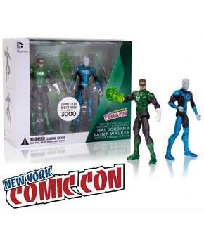 DC Comics 3 3/4" Green Lantern Action Figures Hal Jordan & Saint Walker