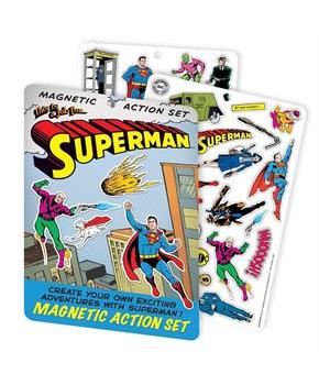Superman Magnetic Action Set, 2 Sheets