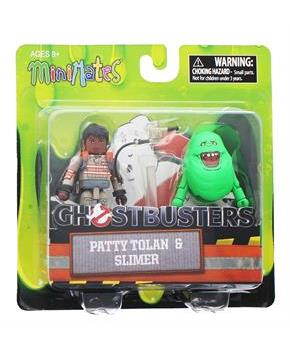 Ghostbusters 2016 Patty Tolan & Slimer 2-Pack Minimates