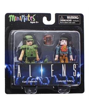 Aliens Cpl. Dietrich & Colonist Mary 2-Pack Series 1 Minimates