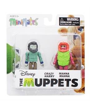 Muppets Minimates Series 2 2-Pack: Crazy Harry & Mahna Mahna