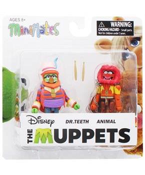 Muppets Dr. Teeth & Animal 2-Pack Series 2 Mini mates
