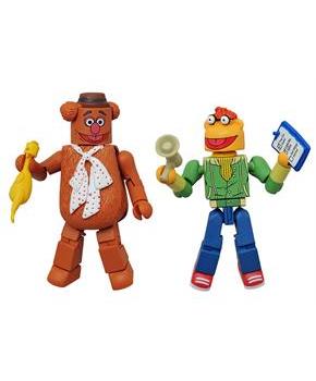 Muppets Minimates Series 1 2-Pack: Fozzie Bear & Scooter