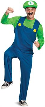 Luigi Classic Adult Costume