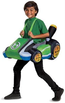 Mario Kart Yoshi Inflatable Child Costume | One Size