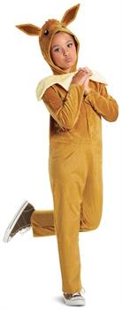 Pokemon Eevee Child Costume Jumpsuit