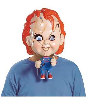 Childs Play Chucky Child Costume Move-A-Mask | One Size