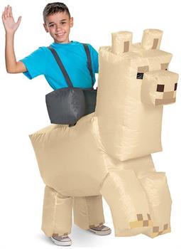 Minecraft Llama Ride-On Inflatable Child Costume
