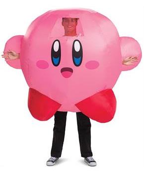 Kirby Adult Inflatable Costume | One Size