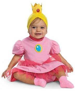 Super Mario Bros. Princess Peach Posh Infant Costume
