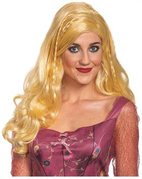 Disney Hocus Pocus Sarah Deluxe Adult Costume Wig | One Size