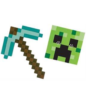 Minecraft Pickaxe and Mask Child Accessory Set