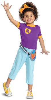 Blippi Meekah Classic Toddler Costume