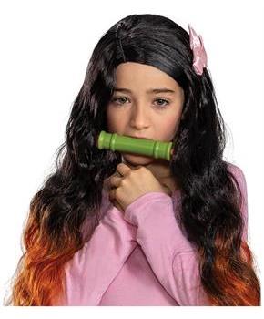 Demon Slayer Nezuko Child Costume Accessory Kit | Pink