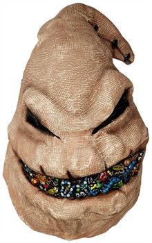 Nightmare Before Christmas Oogie Boogie Adult Vinyl Costume Mask | One Size