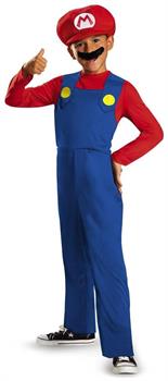 Nintendo Super Mario Bros Mario Classic Child Costume