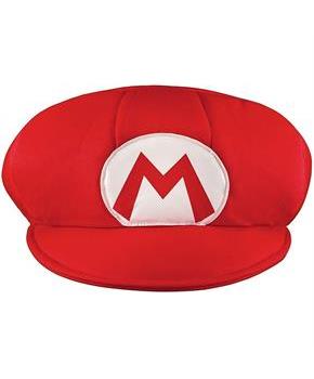 Nintendo Super Mario Bros Mario Adult Costume Hat One Size