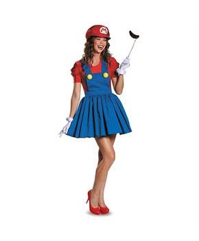 Nintendo Super Mario Bros Women's Mario Costume Dress