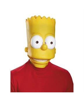 The Simpsons Bart Costume Mask Adult One Size