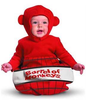 Barrel Of Monkeys Bunting Costume Infant