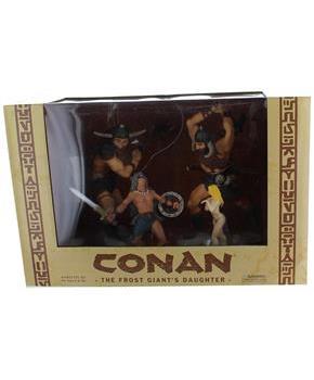 Conan The Frost Giant's Daughter 4-Piece PVC Figure Set