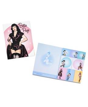 Bettie Page Sticky Note Book: Pink