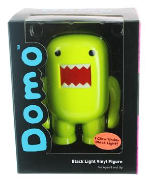 Domo 4" Vinyl Figure: Black Light Yellow