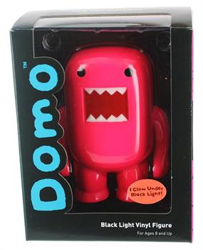 Domo 4" Vinyl Figure: Black Light Red