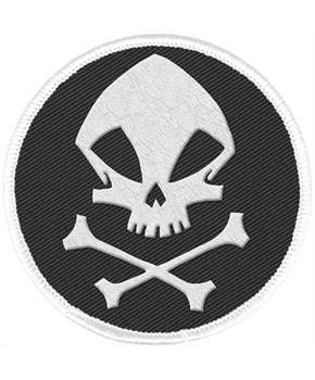 Umbrella Academy Kraken Skull Logo 2.5 Inch Fabric Patch