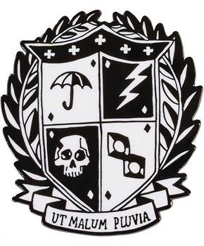 Umbrella Academy School Crest 2 Inch Enamel Magnet
