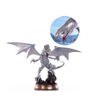 Yu-Gi-Oh! Blue-Eyes White Dragon (Silver Variant) 14 Inch PVC Statue