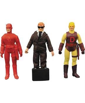 Marvel Daredevil 8 Inch Retro Action Figure Set