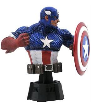 Marvel Captain America 6 Inch Resin Bust