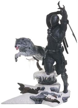 Gi Joe Gallery Snake Eyes 11 Inch PVC Statue