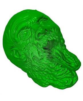 The Walking Dead Plastic Gelatin Mold