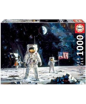 First Men On The Moon 1000 Piece Jigsaw Puzzle