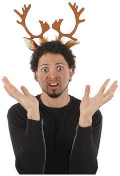 Holiday Reindeer Antlers Costume Headband