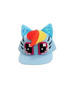 My Little Pony Rainbow Dash Bricky Blocks Build On Snapback Hat