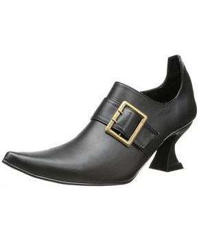 Hazel Witch Costume Shoe Black
