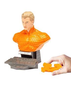 DC Aquaman 72 Piece 3D Jigsaw Puzzle | Solid Color