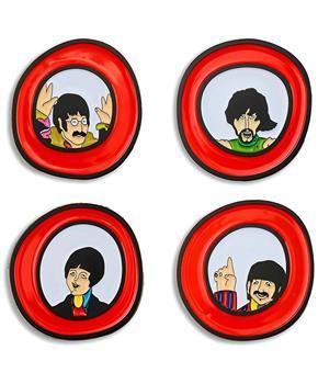 The Beatles Yellow Submarine Porthole Pin Badge Box Set
