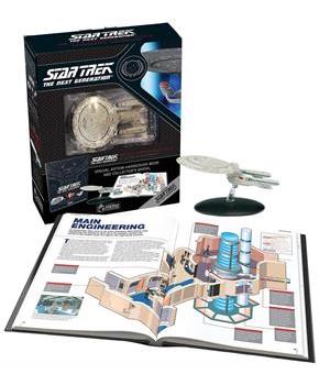 Star Trek Illustrated Handbook and Collectible Ship | USS Enterprise NCC-1701-D