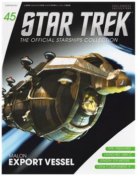 Star Trek Starships Malon Freighter Magazine