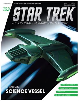 Star Trek Starships Romulan Science Vessel Magazine