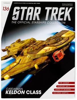Star Trek Starships Cardassian Keldon Class Magazine