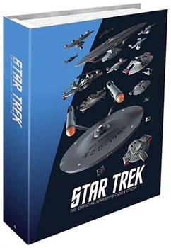 Eaglemoss Star Trek Official Starships Collection Binder | Blue Federation