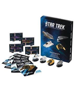 Eaglemoss Star Trek Ship Replica | Shuttle Set of 4