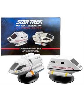 Eaglemoss Star Trek StarShip Replica Shuttle Set 1 | Enterpirse D